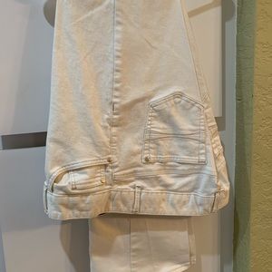 White Tommy Hilfiger boot cut jeans size 14